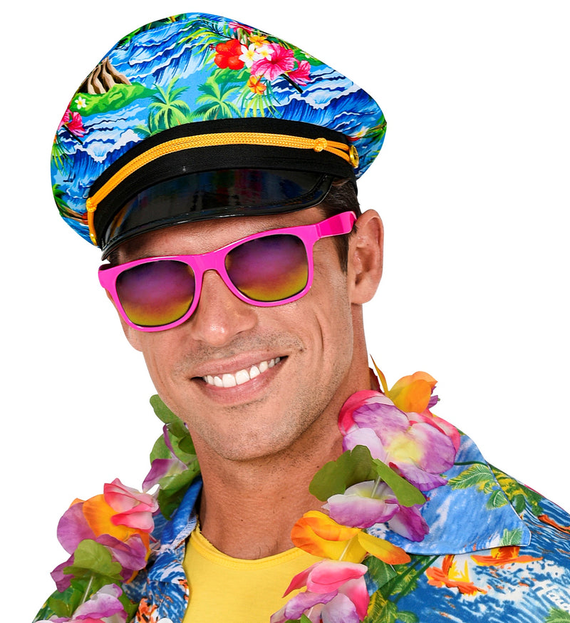 80er Jahre Brille - Neon Pink | Revo Gläser