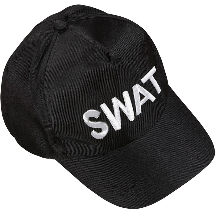 S.W.A.T. Mütze für Erwachsene | Schwarz - Cap