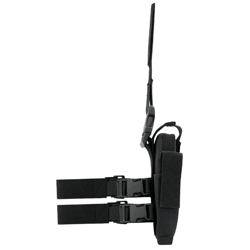 Taktisches Holster für das linke Bein | Schwarz - Zubehör Pistole