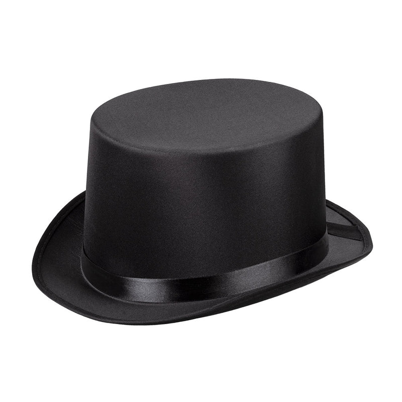 Zylinder "Gala" Satin | Schwarz