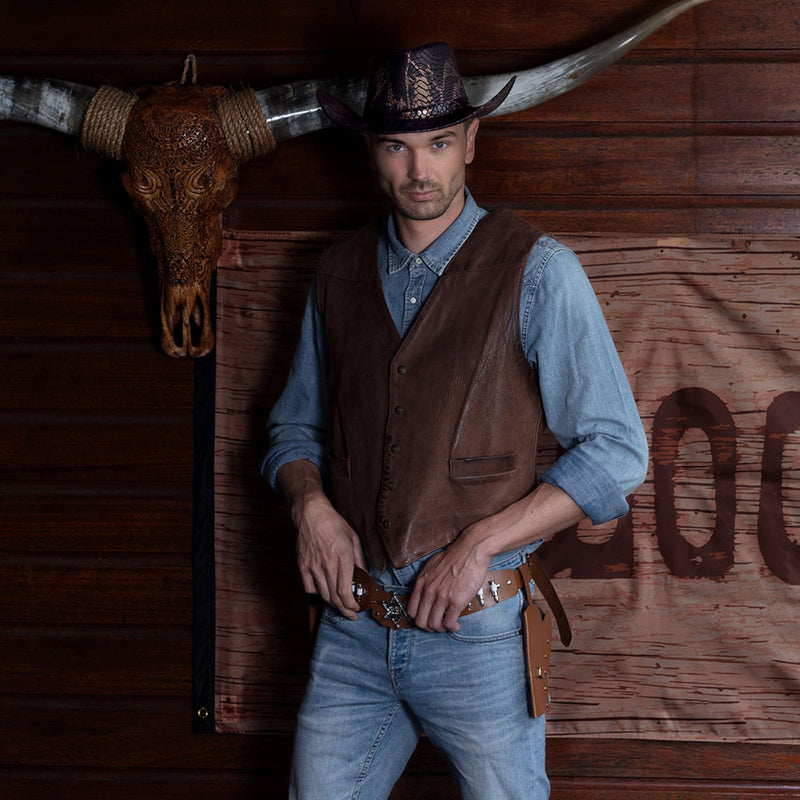 Hut Cowboy Cobra für Erwachsene