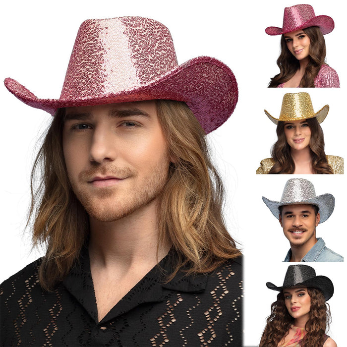 Cowboyhut "Rodeo Party" | Glitzer Hut