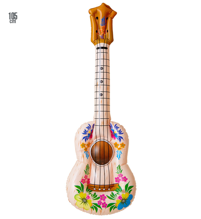 Aufblasbare Hawaii Gitarre "Hula" | 105 cm