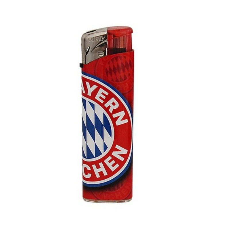 Einweg Feuerzeug Curly CR Piezo FC Bayern Big Logo