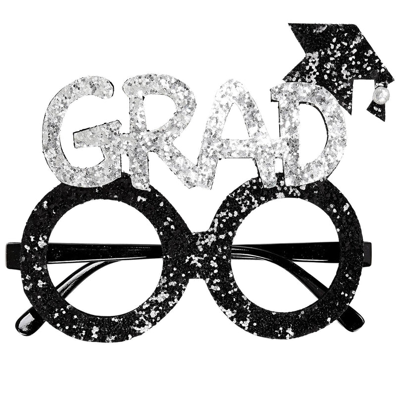 Brille "Absolvent" | Schwarz - Schulabschluss