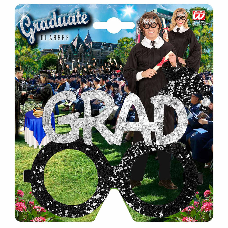 Brille "Absolvent" | Schwarz - Schulabschluss