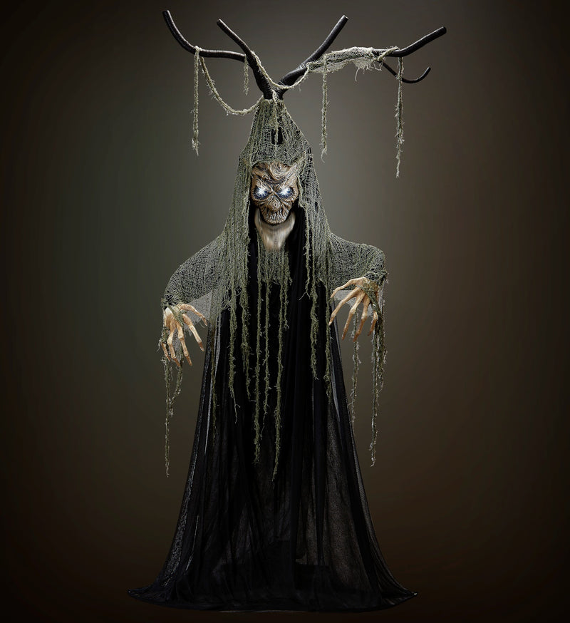 Sprechender Halloweenbaum mit LED 200 cm | Mehrfarbig - Halloween