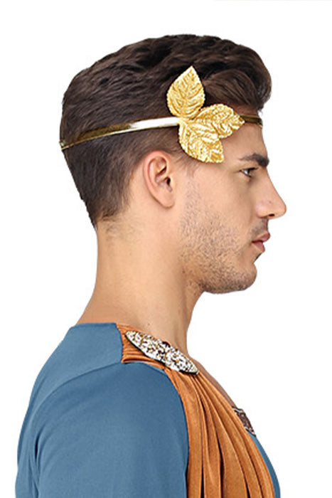 "Römischer Imperator" Kostüm für Herren 3-tlg. | Blau