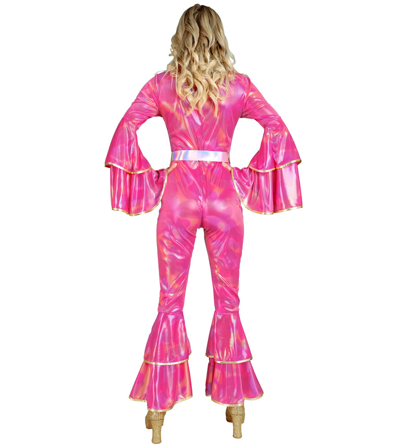 70er Jahre Anzug "Dancing Queen" für Damen | Pink