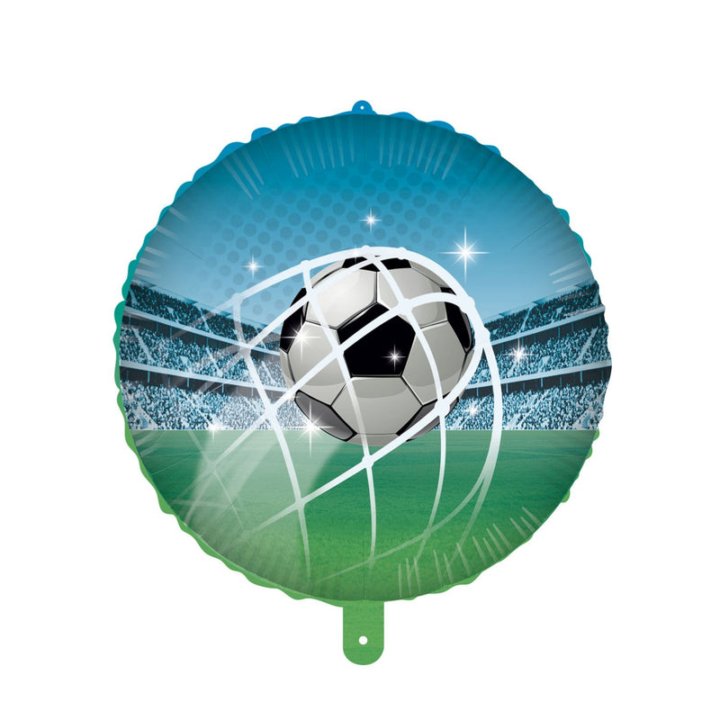 18"/Ø45cm Folienballon "Fußball"