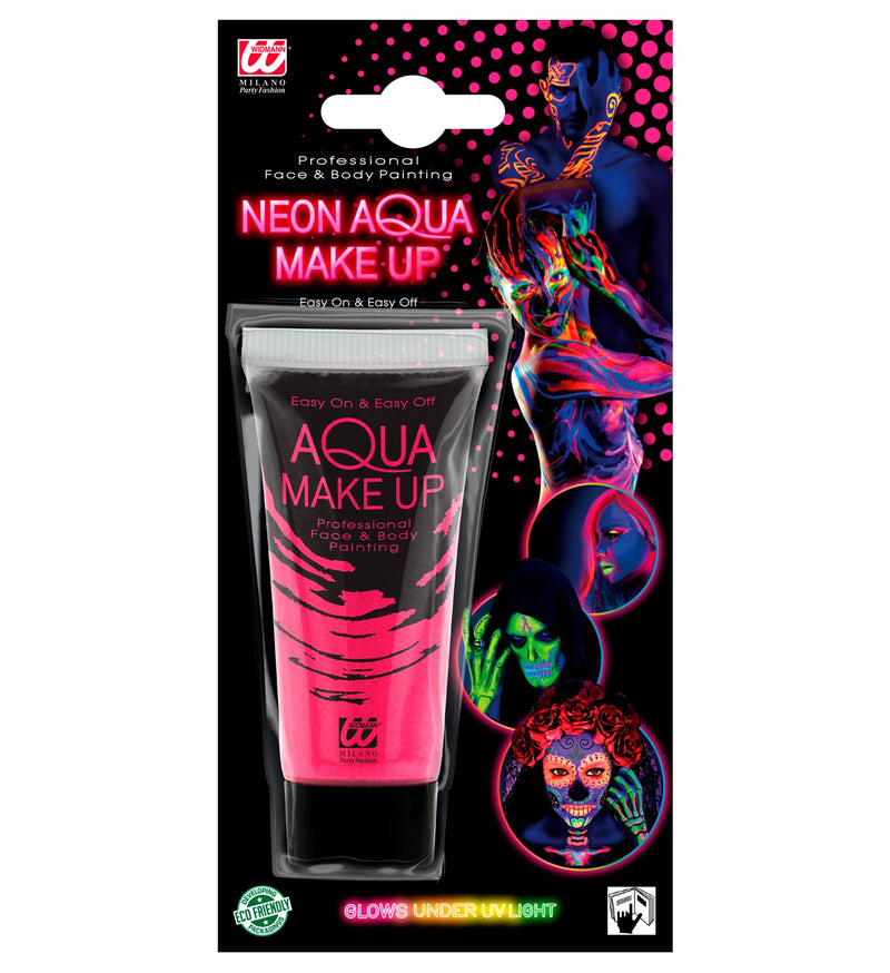 Aqua Make-up - Tube 30 ml | Neon Pink