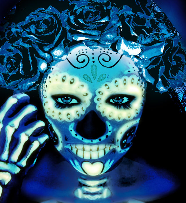 "Glow in the dark" Aqua Make-up - Tube 30 ml