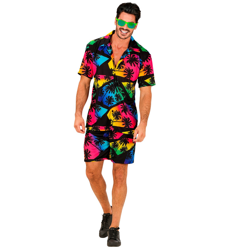 Hawaii Herren Kostüm "Summer Party" | Hemd und Shorts