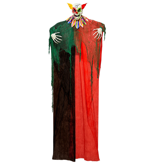 Hänge Figur Horrorclown Blink Auge /Sound 240cm