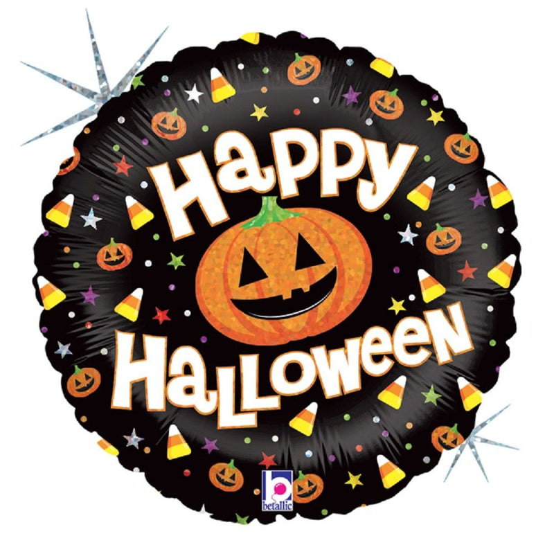 18"/Ø46cm Folienballon "Halloween Fun"