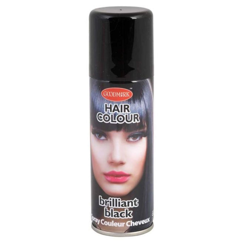 Color Haarspray - Farbspray 125 ml | Schwarz
