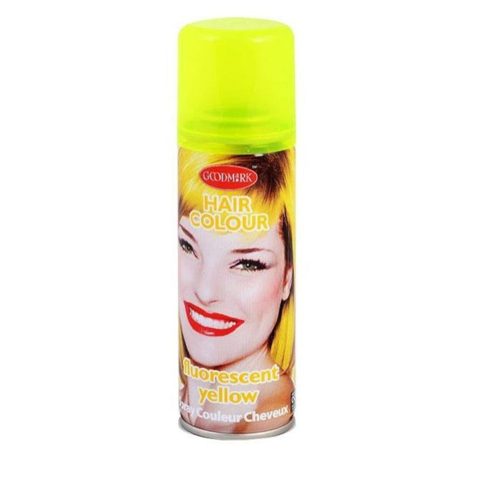 Color Haarspray fluoreszierend - Farbspray 125 ml | Gelb