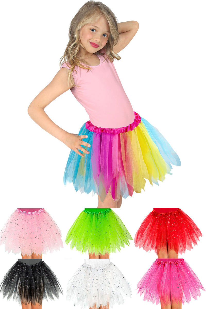 Glitzer Tütü Petticoat für Kinder | 30cm