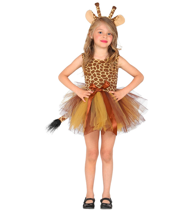 Giraffen Kinderkostüm | Kleid und Haarreif