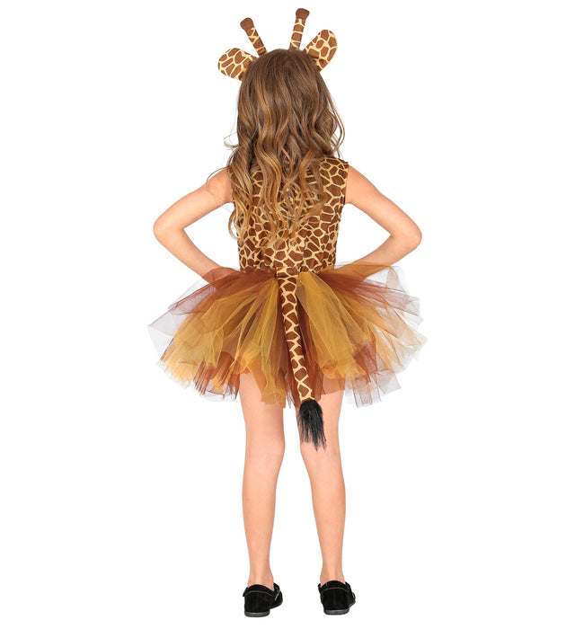 Giraffen Kinderkostüm | Kleid und Haarreif