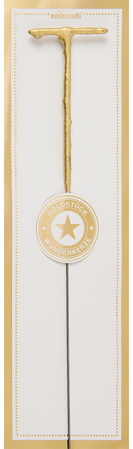 Wunderk. Buchstabe Classic  T  6,5cm 35s | Gold