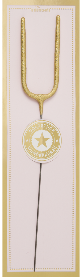Wunderk. Buchstabe Classic  U  6,5cm 35s | Gold