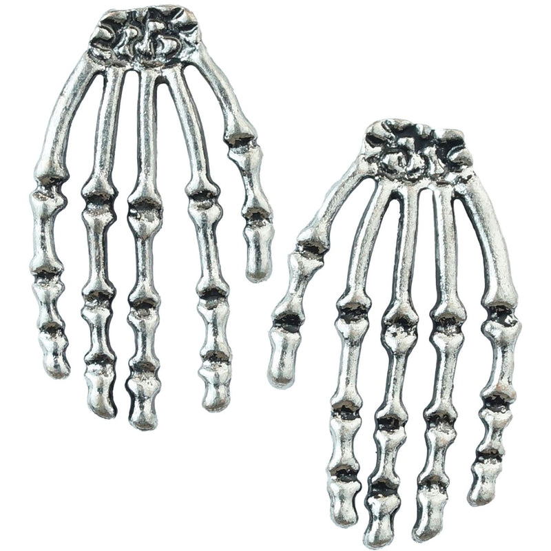 Ohrringe Skeletthand | Silber