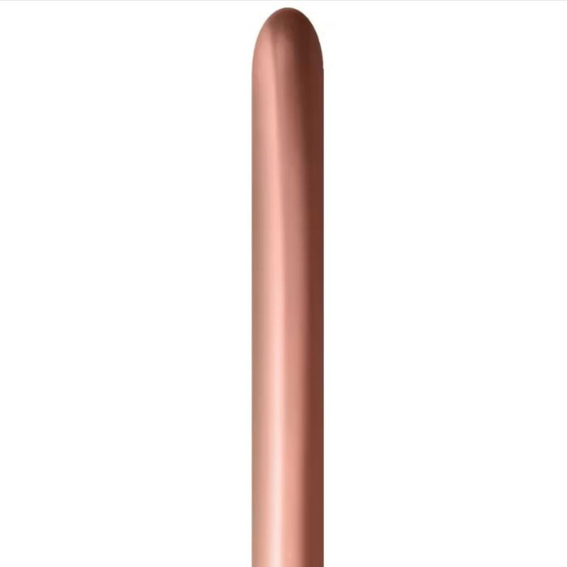 50 Stk. Modelling Ballons 260 Nozzle Up | Reflex Roségold #968