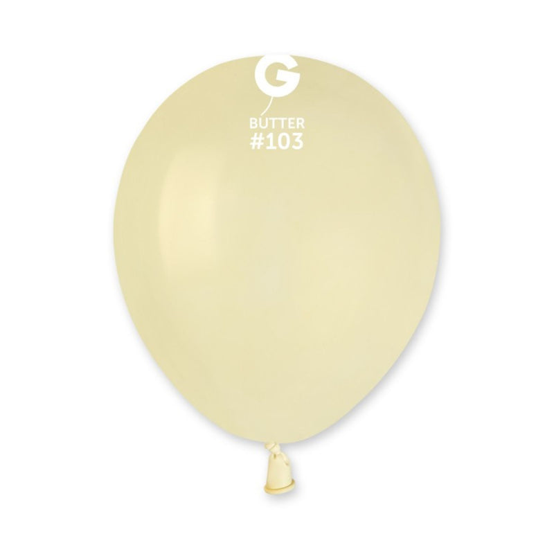Latexballon 13 cm Marshmallow sortiert #110 | 50 Stück
