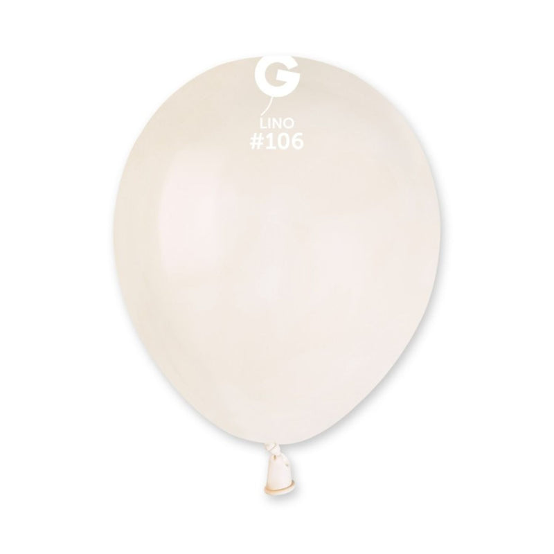 Latexballon 13 cm Marshmallow sortiert #110 | 50 Stück