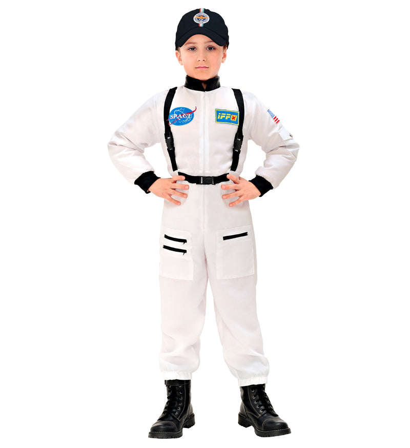 Astronaut Kostüm "Space" für Kinder | Weiß