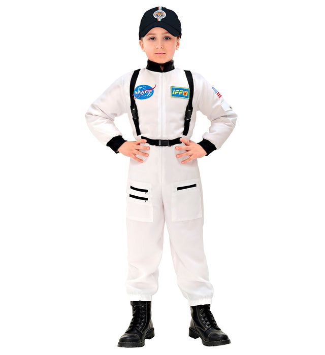 Astronaut Kostüm "Space" für Kinder | Weiß