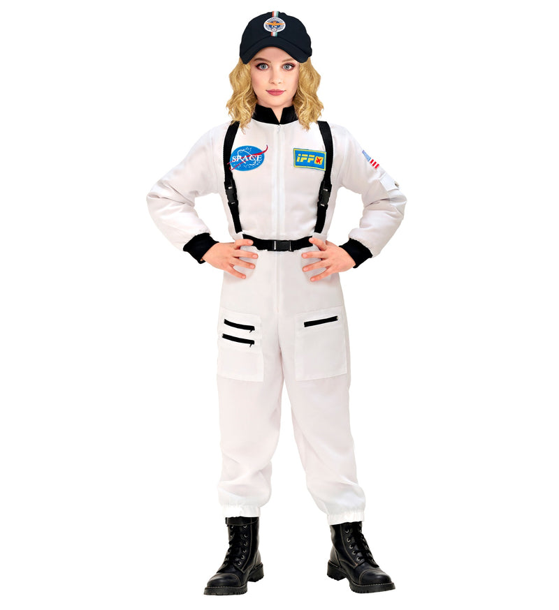 Astronaut Kostüm "Space" für Kinder | Weiß