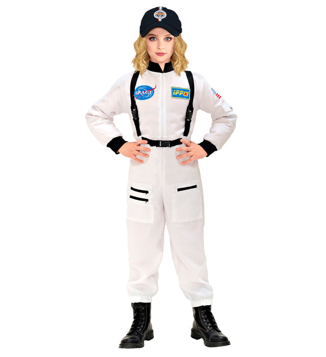 Astronaut Kostüm "Space" für Kinder | Weiß