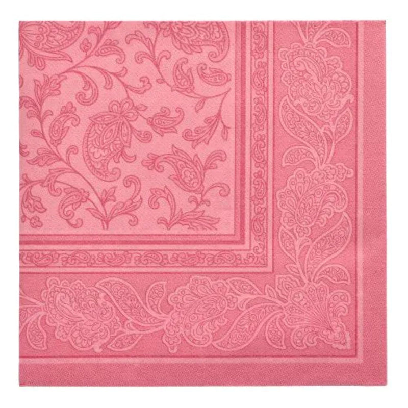 Servietten RC "Ornaments" 40x40cm/20Stk. | Rosa