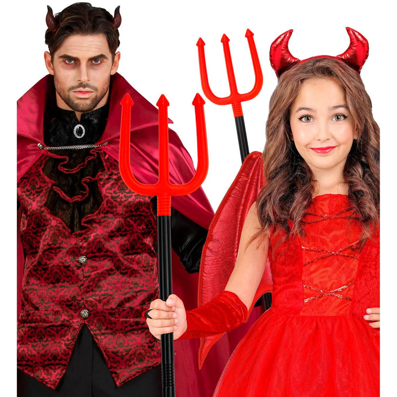 Teufels Dreizack zerlegbar | Rot Schwarz