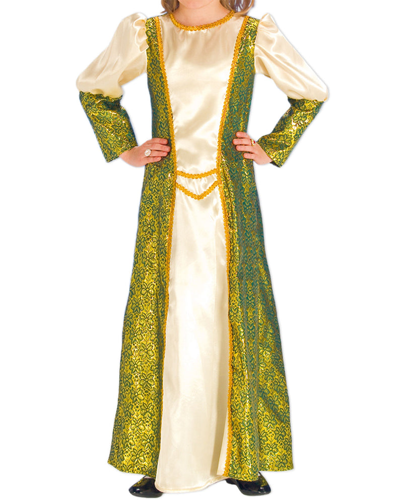 Prinzessin Linda für Kinder - Grün Gold