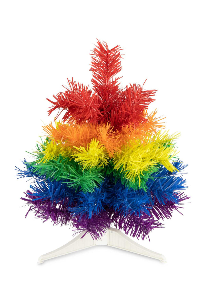 Riffelmacher Künstlicher Weihnachtsbaum "Rainbow" 30,5×30 cm 13066 | Bunt