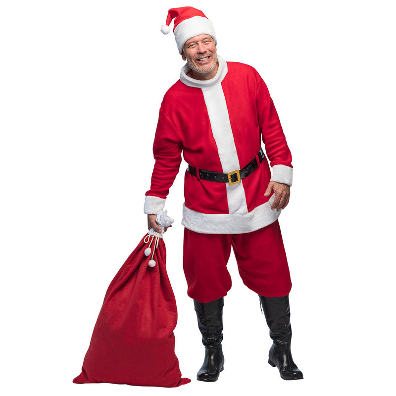 Weihnachtsmann Geschenkesack 100 x 60 cm | Rot