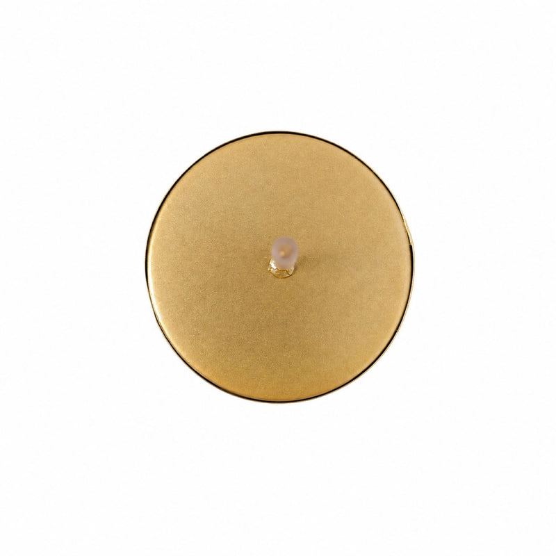 Weihnachtsdekoration Adventskranz Kerzenhalter Verzierung 7,5 x 15 cm | Gold