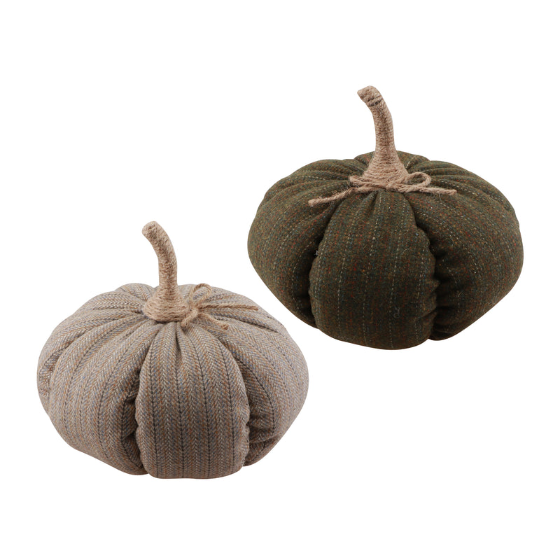Tweed Kürbis 21,5 x 17,5 cm