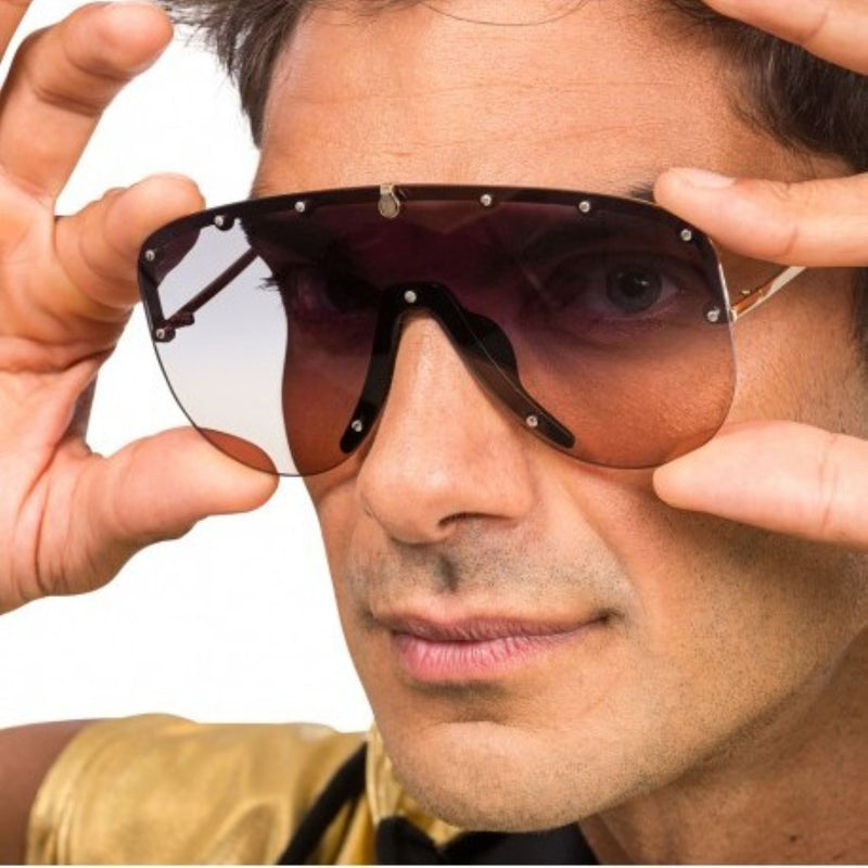 Brille mit Verlaufsgläsern | Rapper-Brille