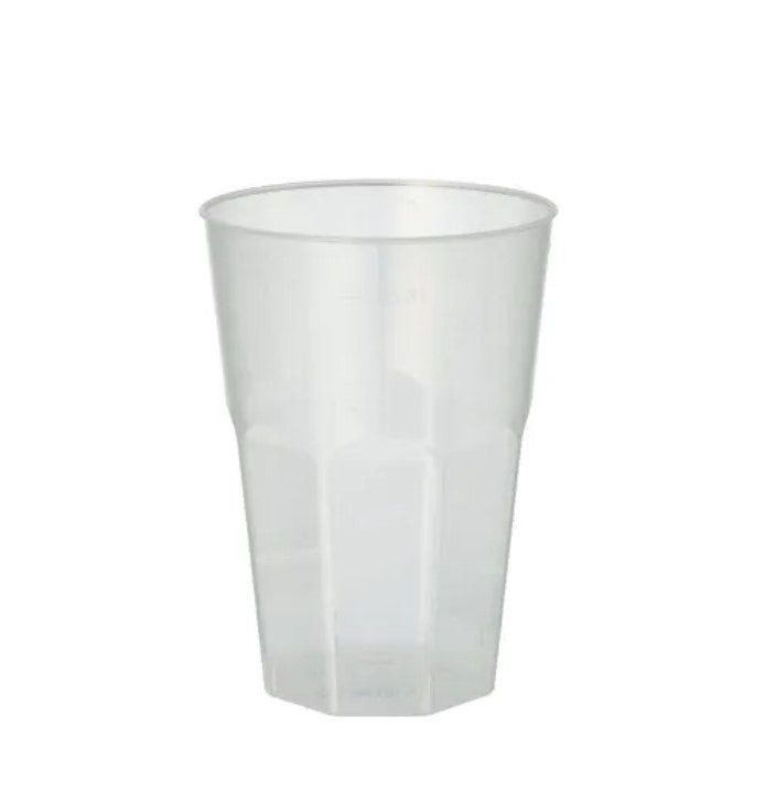 Mehrweg Plastikbecher für Caipirinha | 30Stk./0,3 l