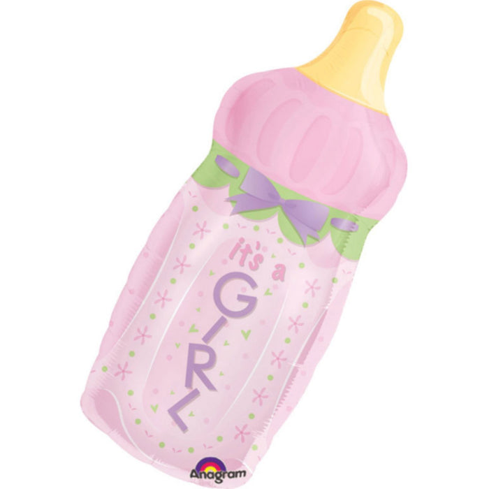 Shape Folienballon "Girl Flasche" P30