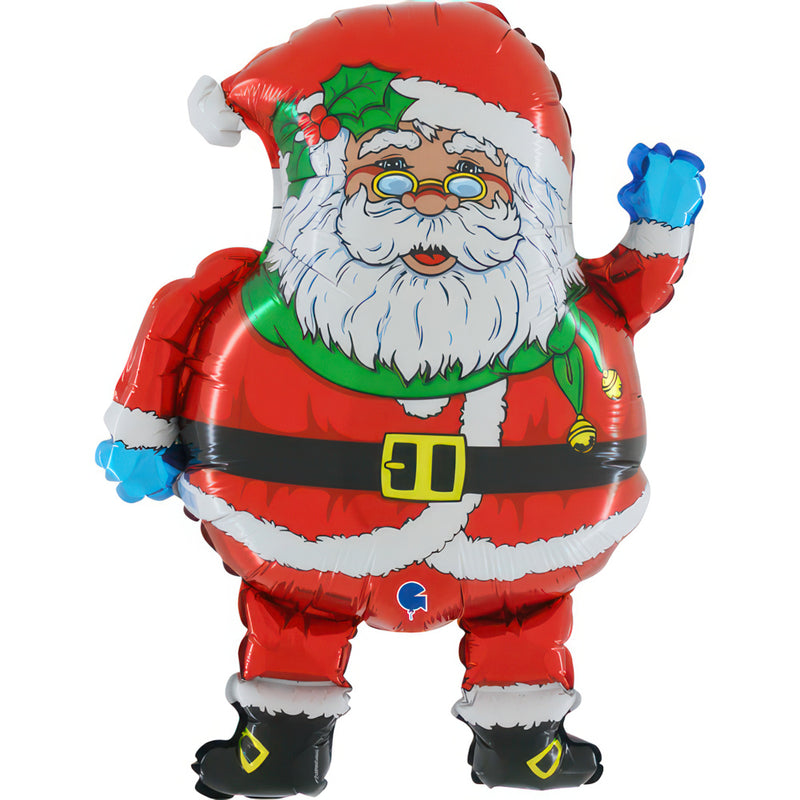 26" Shape Folienballon Lose - Weihnachtsmann | HFE