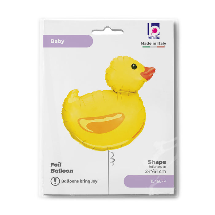 29" Shape Folienballon "Rubber Ducky" | 74cm