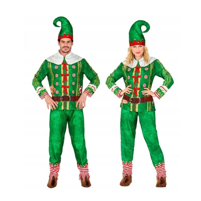 Kostüm "Elf" Santas kleine Helfer | Oberteil, Hose und Mütze