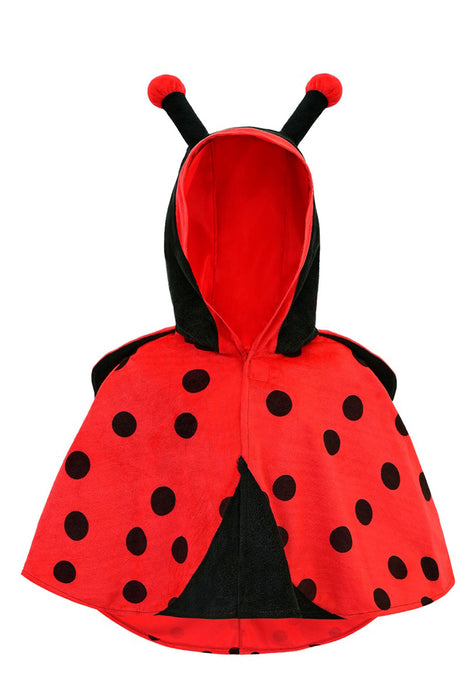 Baby Tierkostüm "Marienkäfer" 98 cm | Schwarz Rot - Kleinkindkostüm