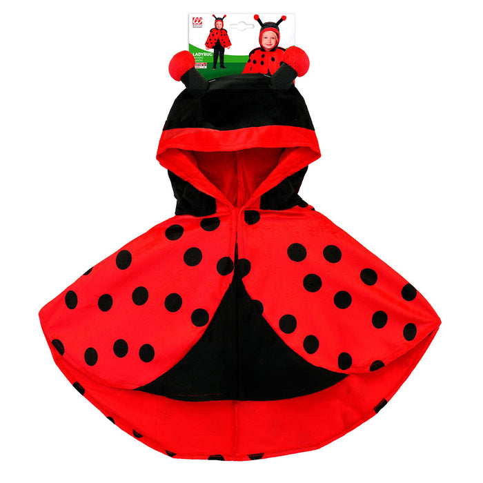 Baby Tierkostüm "Marienkäfer" 98 cm | Schwarz Rot - Kleinkindkostüm
