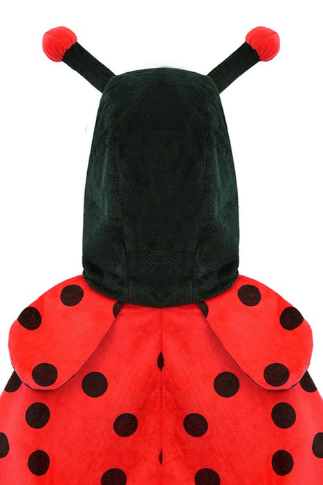 Baby Tierkostüm "Marienkäfer" 98 cm | Schwarz Rot - Kleinkindkostüm